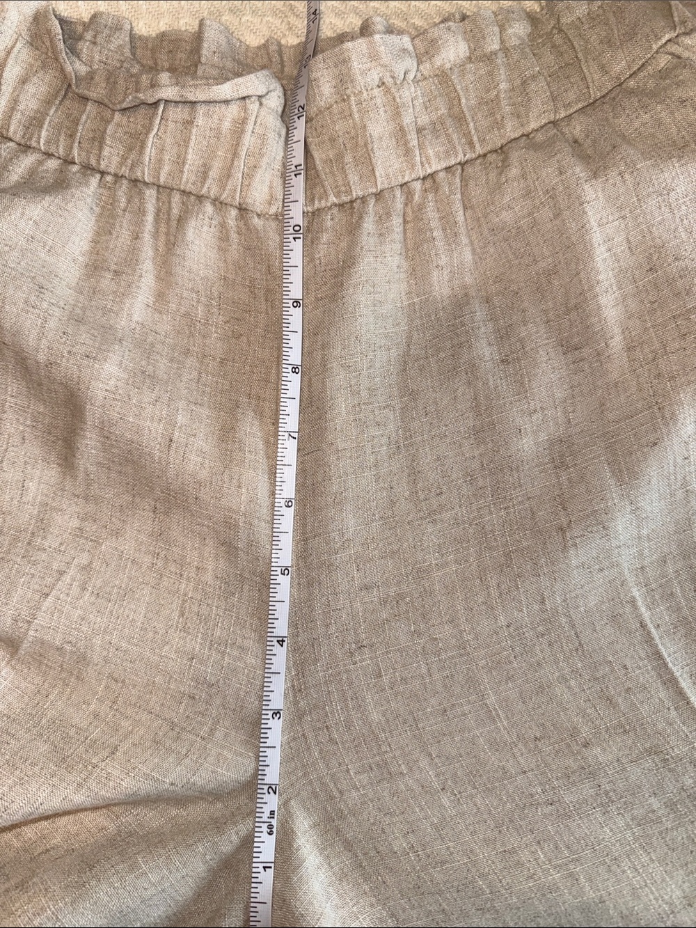Loft Linen-Blend Wide Leg Pants - Picture 6 of 9